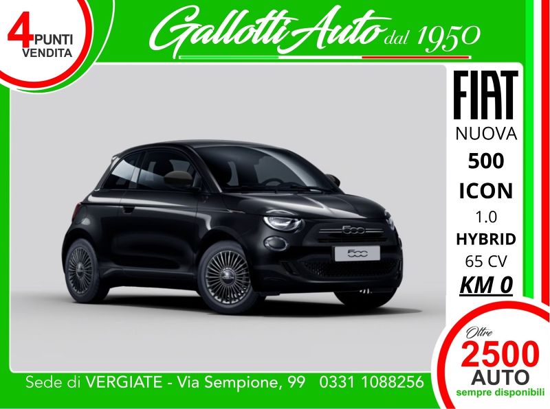 FIAT Nuova 500 04/2026 Km0 a Gallarate | Gallotti Auto