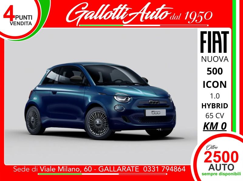 FIAT Nuova 500 04/2026 Km0 a Gallarate | Gallotti Auto