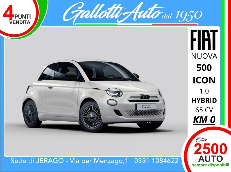 FIAT Nuova 500 04/2026 Km0 a Gallarate | Gallotti Auto