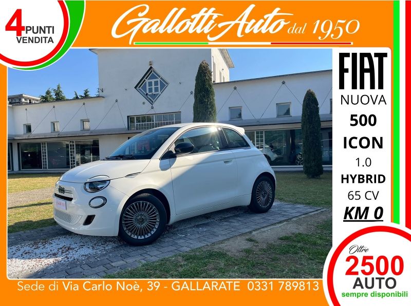 FIAT 500 04/2026 Km0 a Gallarate | Gallotti Auto