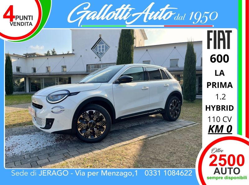 FIAT 600 1.2 hybrid La Prima 110cv  - Gallotti Auto