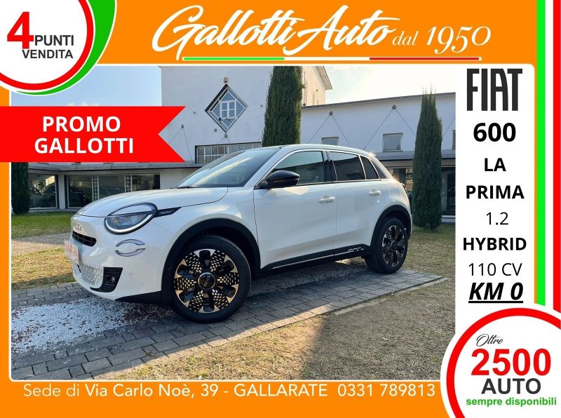 FIAT 600 10/2025 Km0 a Gallarate | Gallotti Auto