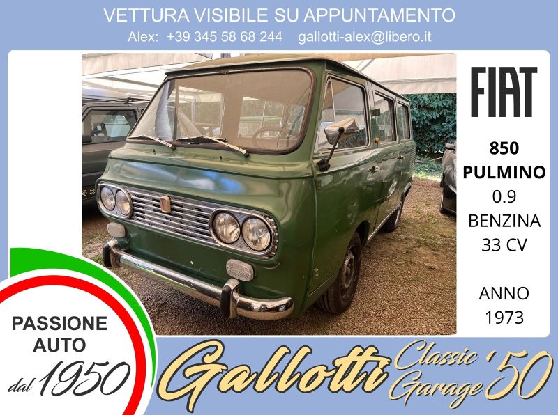 FIAT 850 PULMINO  - Gallotti Auto
