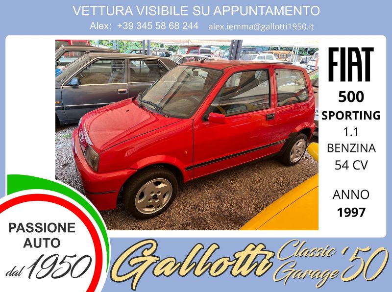 FIAT Cinquecento 02/1997 Usato a Gallarate | Gallotti Auto