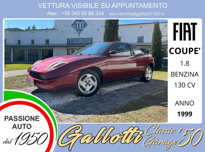FIAT COUPE' Coupe 1.8 16v c/abs,AC,CL - Gallotti Auto