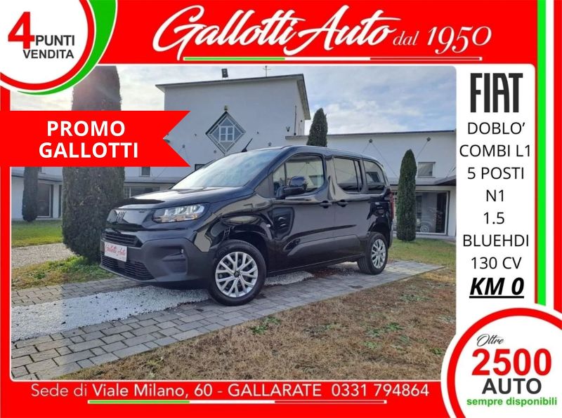 FIAT DOBLO' 11/2024 Km0 a Gallarate | Gallotti Auto