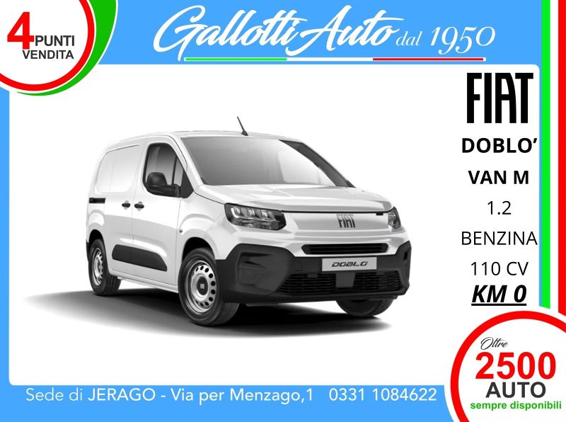 FIAT Doblò 05/2026 Km0 a Gallarate | Gallotti Auto