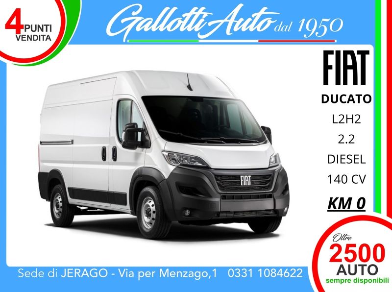 FIAT Ducato 04/2026 Km0 a Gallarate | Gallotti Auto