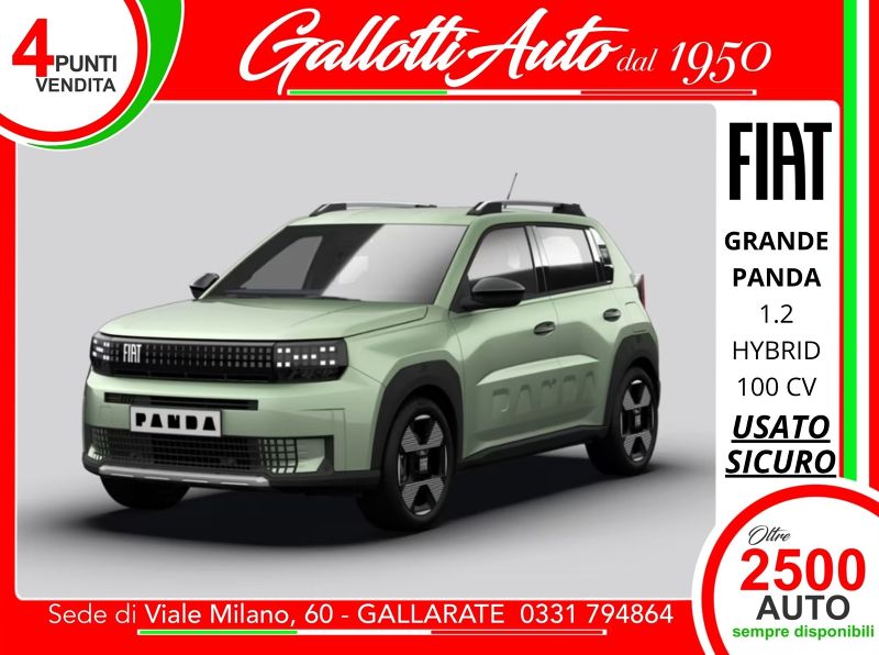 FIAT GRANDE PANDA 09/2025 Usato a Gallarate | Gallotti Auto