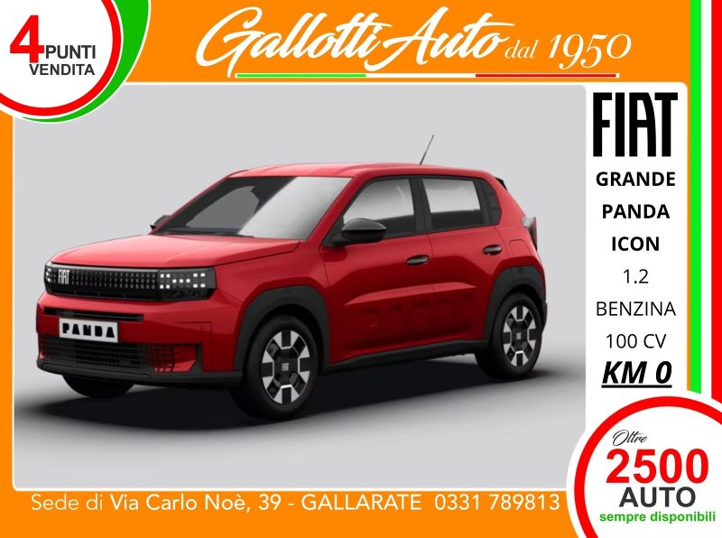 FIAT GRANDE PANDA 05/2026 Km0 a Gallarate | Gallotti Auto