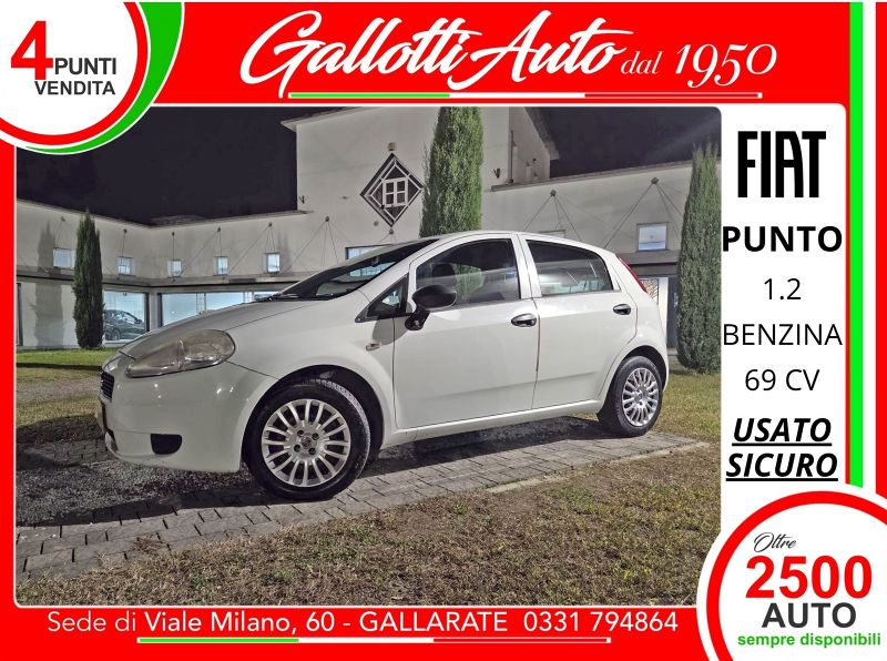 FIAT GRANDE PUNTO  5p 1.2 Actual s&s 69cv - Gallotti Auto