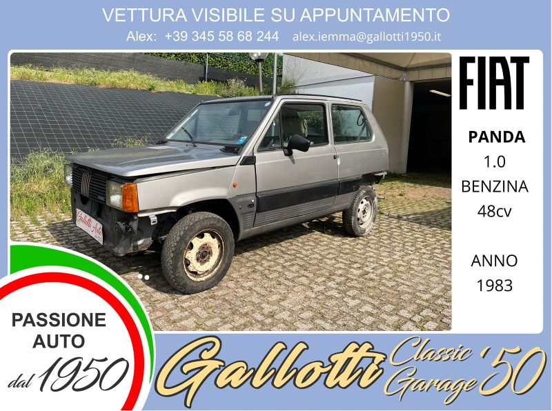 FIAT Panda 10/1983 Usato a Gallarate | Gallotti Auto