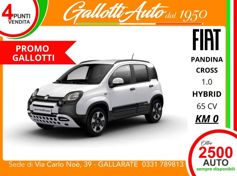 FIAT PANDINA Cross 1.0 firefly hybrid s&s 65cv - Gallotti Auto