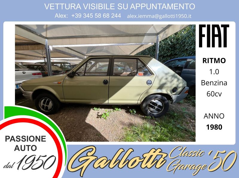 FIAT Ritmo Ritmo 1.1 60cv 3p - Gallotti Auto