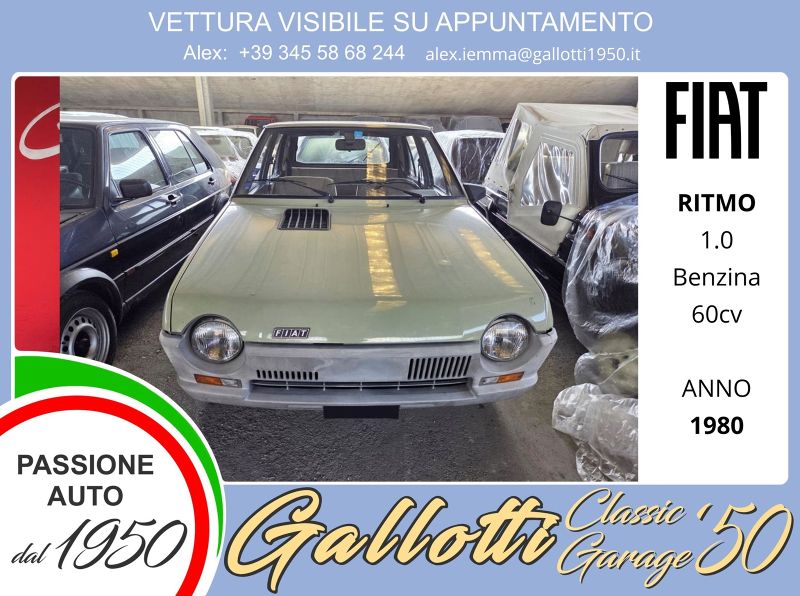 FIAT Ritmo Ritmo 1.1 60cv 3p - Gallotti Auto
