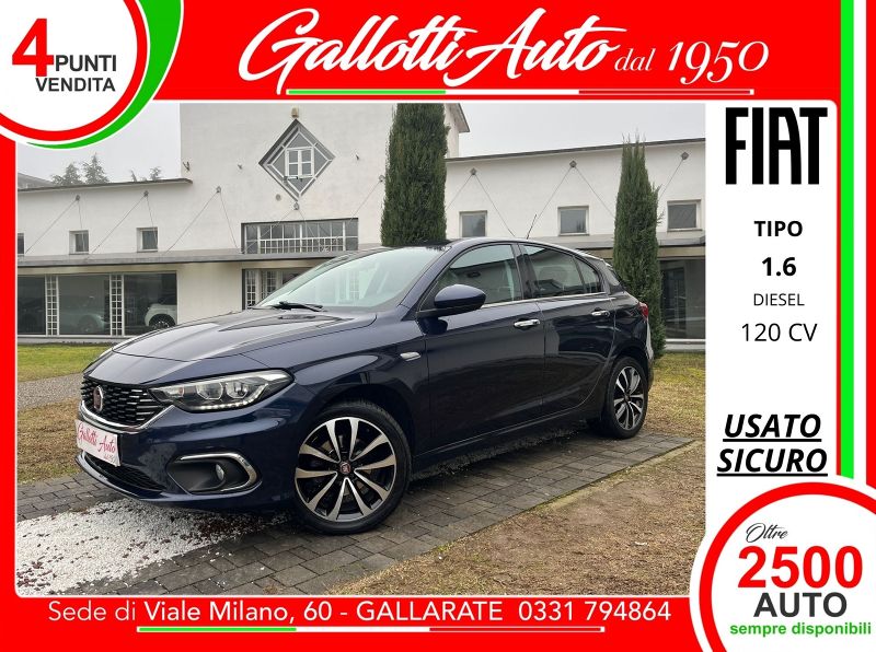 FIAT Tipo 5 porte II 2016 1.6 120 CV DIESEL AUTOMATICA - Gallotti Auto