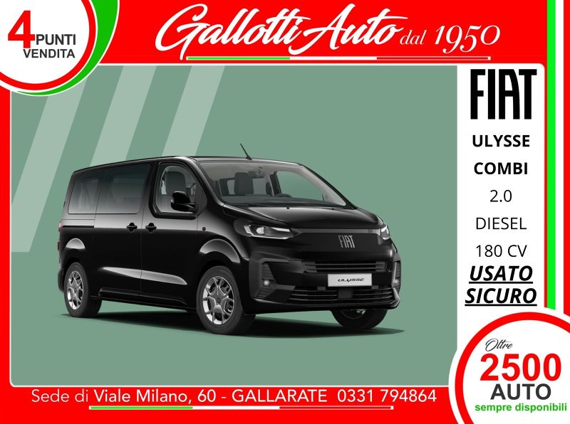 FIAT Ulysse 09/2025 Usato a Gallarate | Gallotti Auto