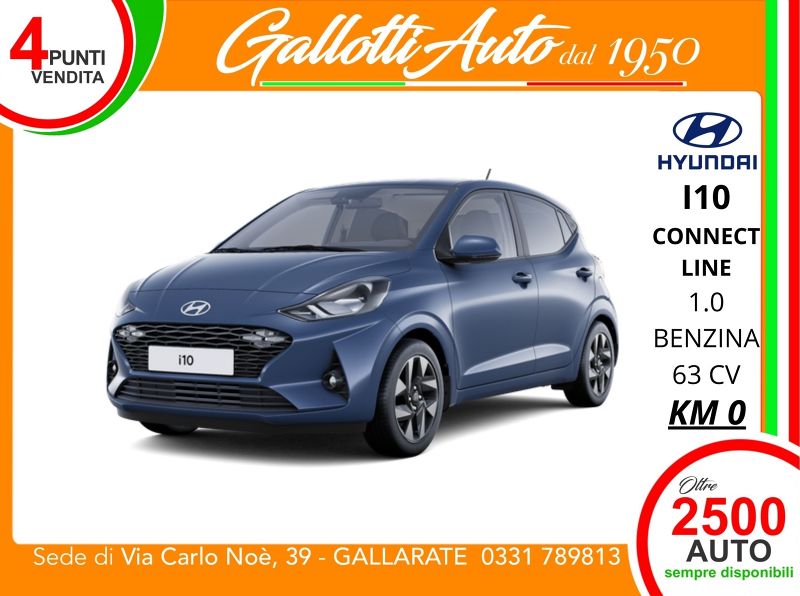 Hyundai I 10 1.0 mpi Connectline 63cv   - Gallotti Auto