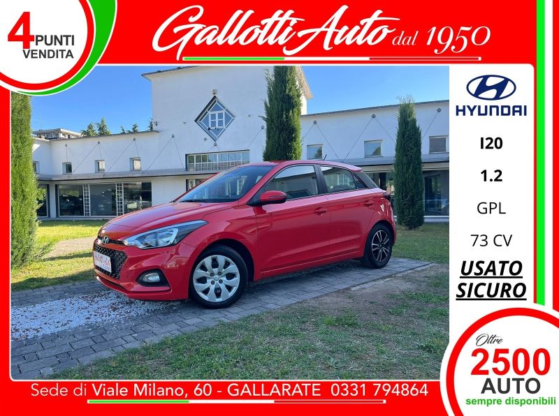 Hyundai i20 02/2020 Usato a Gallarate | Gallotti Auto