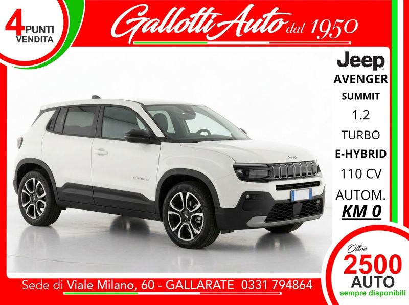 Jeep Avenger 06/2026 Km0 a Gallarate | Gallotti Auto