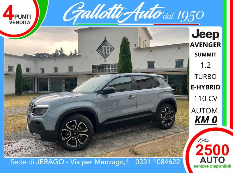 Jeep Avenger 06/2026 Km0 a Gallarate | Gallotti Auto