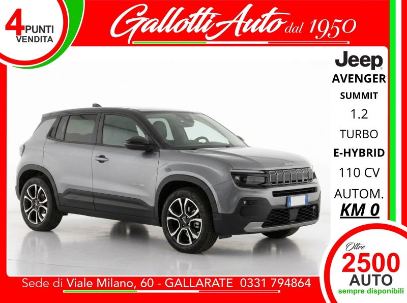 Jeep Avenger 07/2026 Km0 a Gallarate | Gallotti Auto