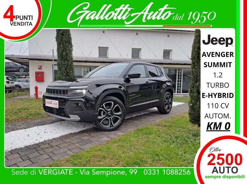 Jeep Avenger 07/2025 Km0 a Gallarate | Gallotti Auto