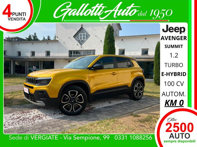Jeep Avenger 05/2026 Km0 a Gallarate | Gallotti Auto