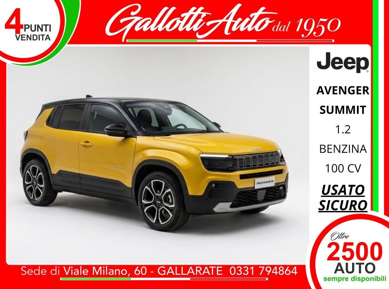 Jeep Avenger 07/2024 Usato a Gallarate | Gallotti Auto
