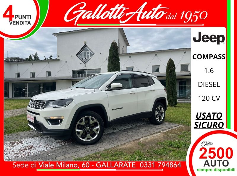 Jeep Compass 07/2018 Usato a Gallarate | Gallotti Auto
