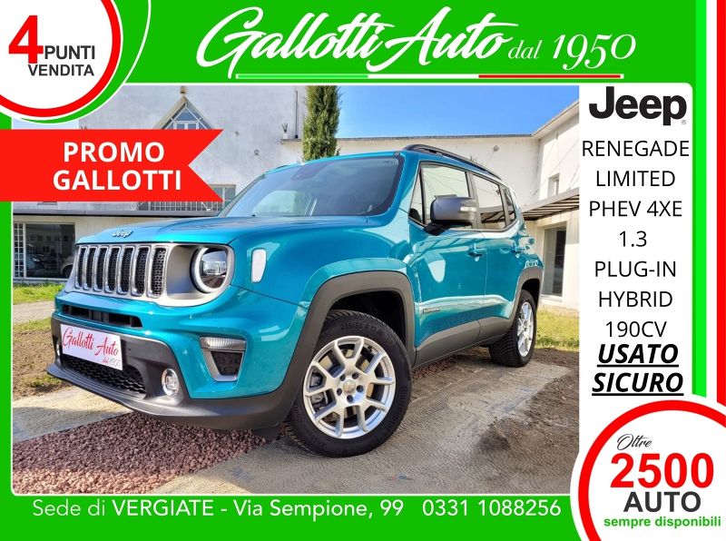 Jeep Renegade 01/2021 Usato a Gallarate | Gallotti Auto