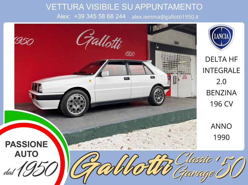 Lancia Delta Delta 2.0 16v HF Integrale - Gallotti Auto