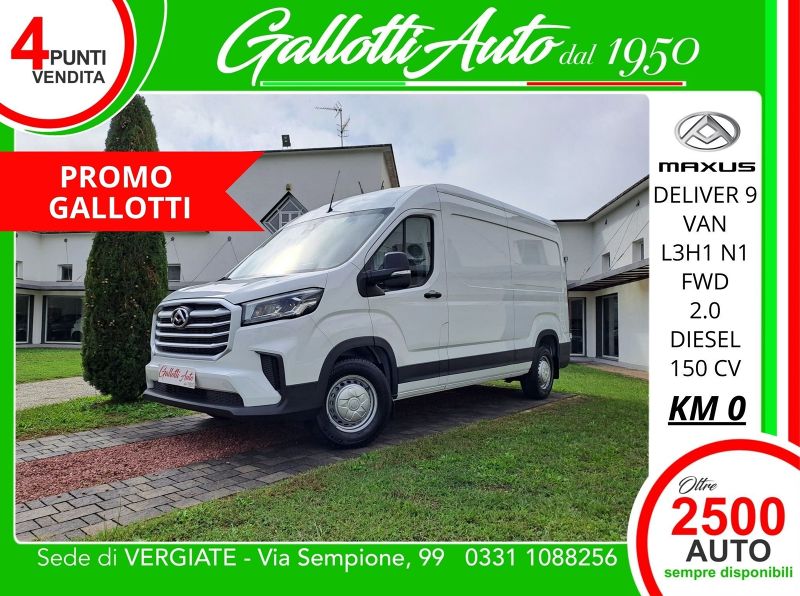 Maxus DELIVER 9 06/2025 Km0 a Gallarate | Gallotti Auto