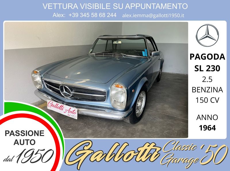 MERCEDES SL 230 01/1964 Usato a Gallarate | Gallotti Auto