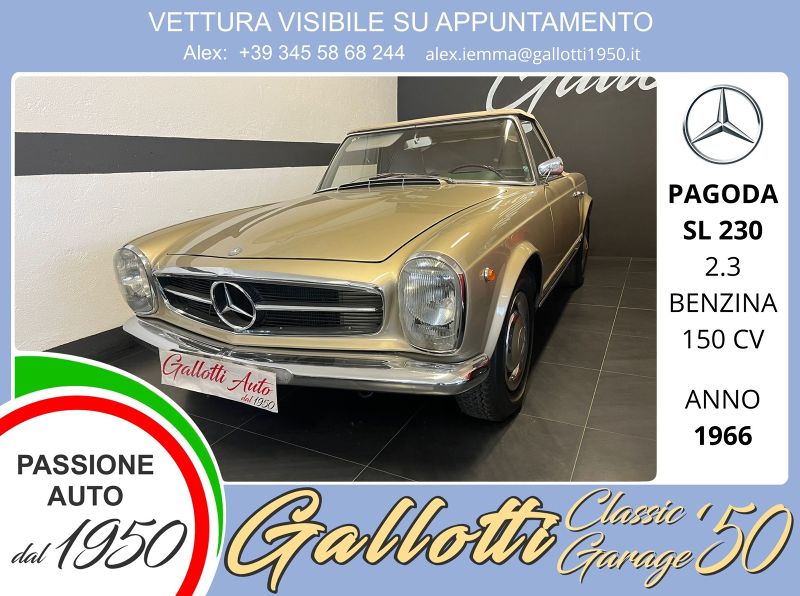 MERCEDES PAGODA 01/1966 Usato a Gallarate | Gallotti Auto