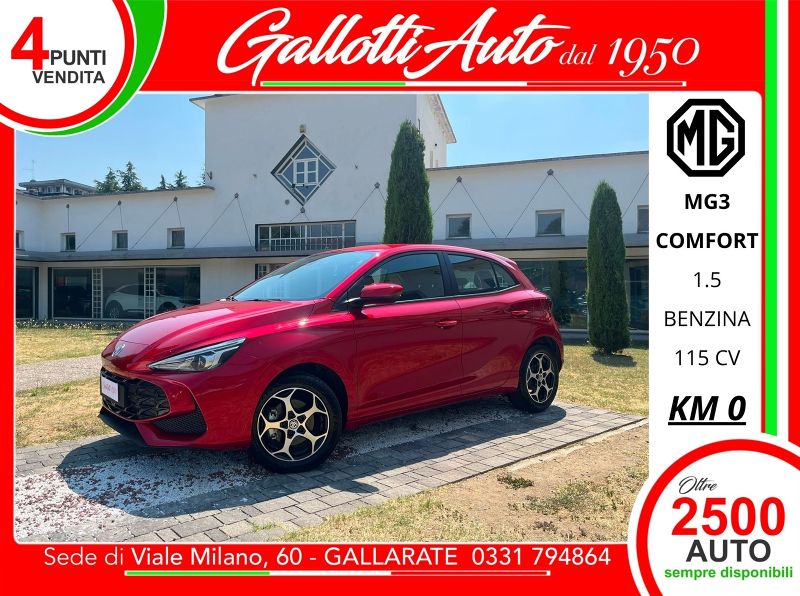 MG MG3 02/2026 Km0 a Gallarate | Gallotti Auto