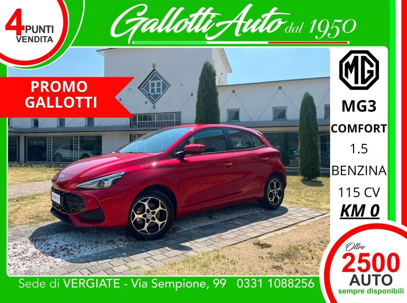 MG MG3 02/2026 Km0 a Gallarate | Gallotti Auto