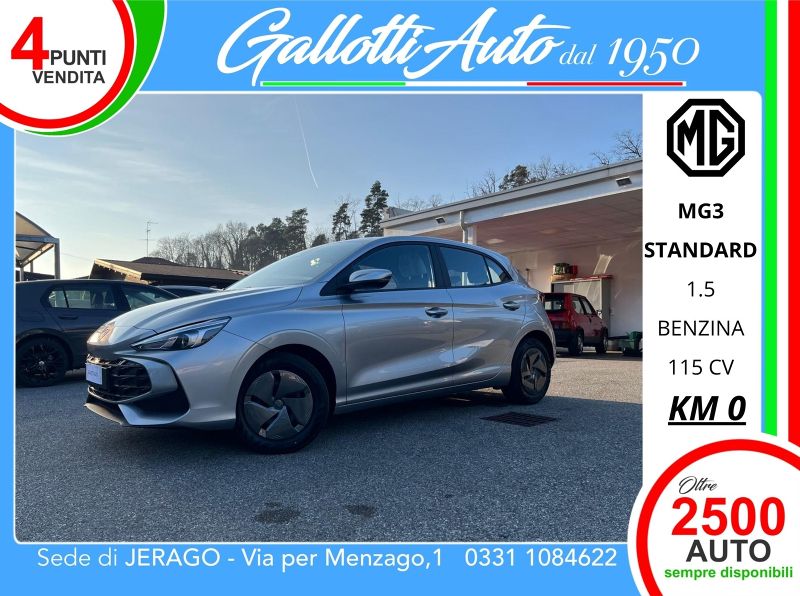 MG MG3 01/1 Km0 a Gallarate | Gallotti Auto