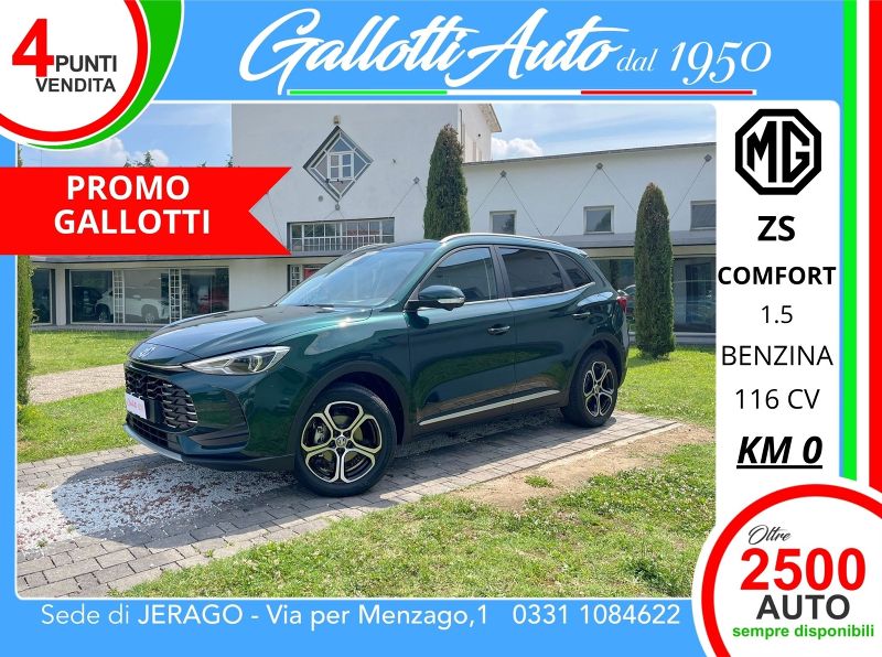 MG ZS 04/2026 Km0 a Gallarate | Gallotti Auto