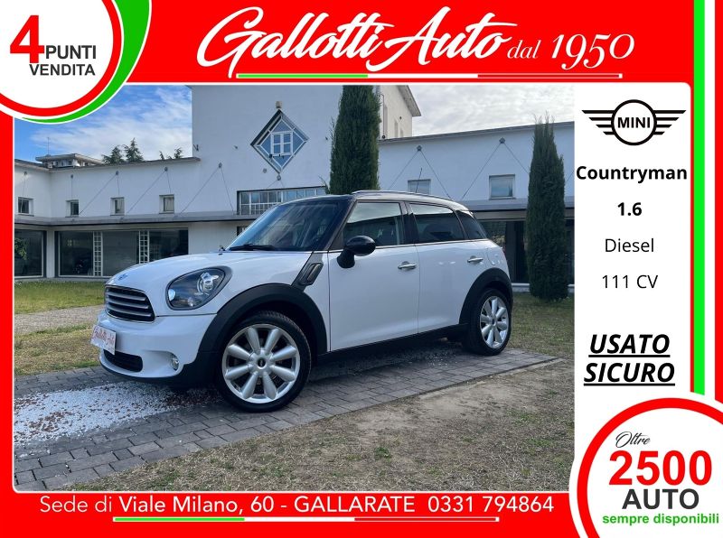 MINI Mini Countryman R60 Mini Countryman 1.6 Cooper D - Gallotti Auto