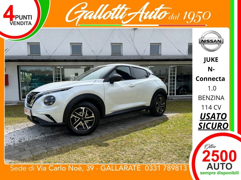 Nissan Juke Juke 1.0 dig-t N-Connecta 114cv dct - Gallotti Auto