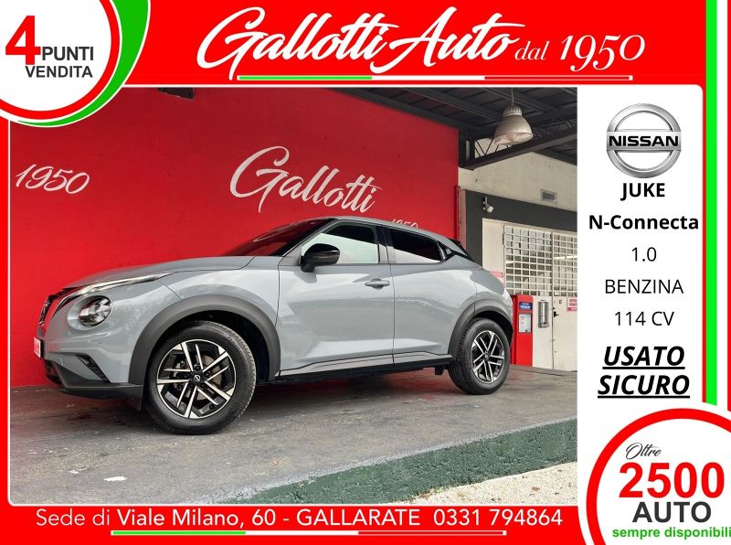 Nissan Juke Juke 1.0 dig-t N-Connecta 114cv dct - Gallotti Auto
