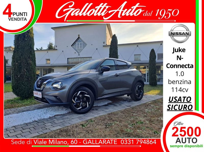 Nissan Juke Juke 1.0 dig-t N-Connecta 114cv - Gallotti Auto