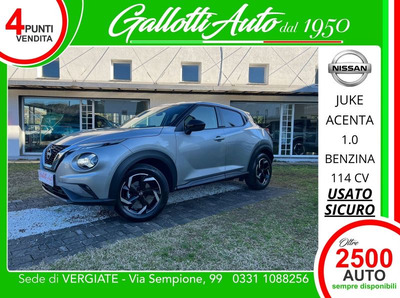 Nissan Juke 1.0 dig-t Acenta 114cv - Gallotti Auto