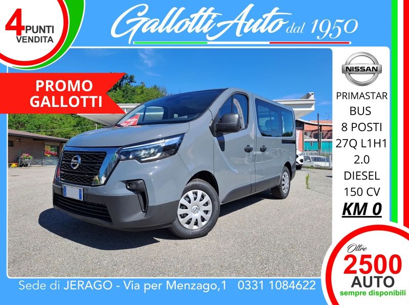 Nissan Primastar primastar bus 2.0 dci 150cv S&S L1H1 - Gallotti Auto
