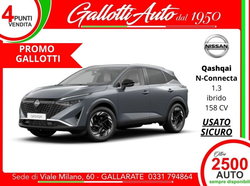 Nissan Qashqai 03/2025 Usato a Gallarate | Gallotti Auto