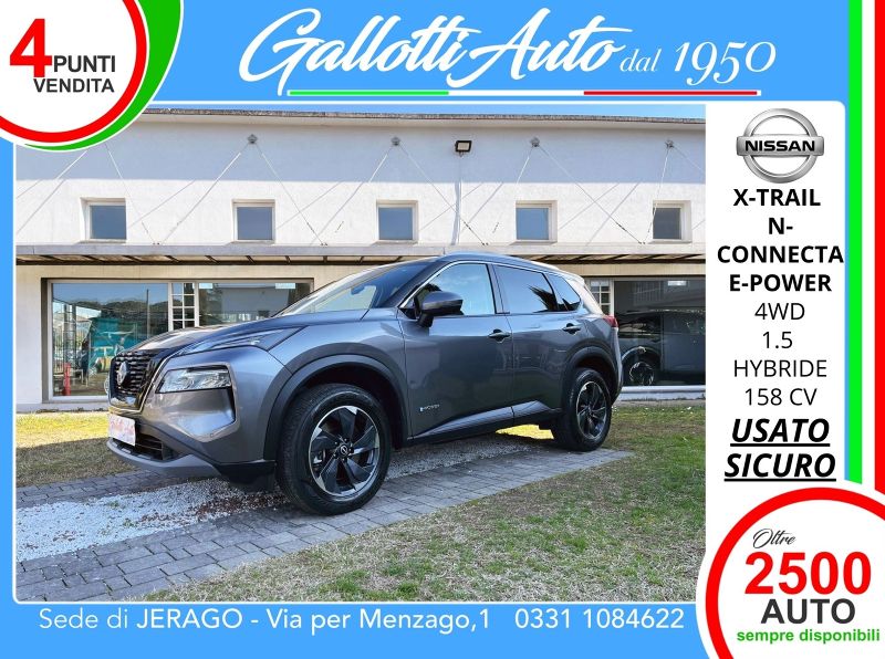 Nissan X-TRAIL X-Trail 1.5 e-power N-Connecta e-4orce 4wd auto 7p.ti - Gallotti Auto