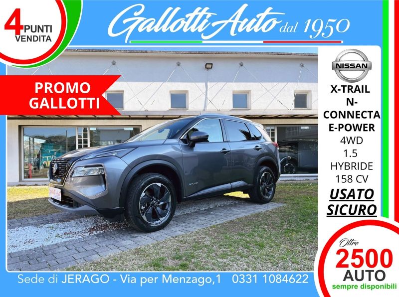 Nissan X-TRAIL X-Trail 1.5 e-power N-Connecta e-4orce 4wd auto 7p.ti - Gallotti Auto