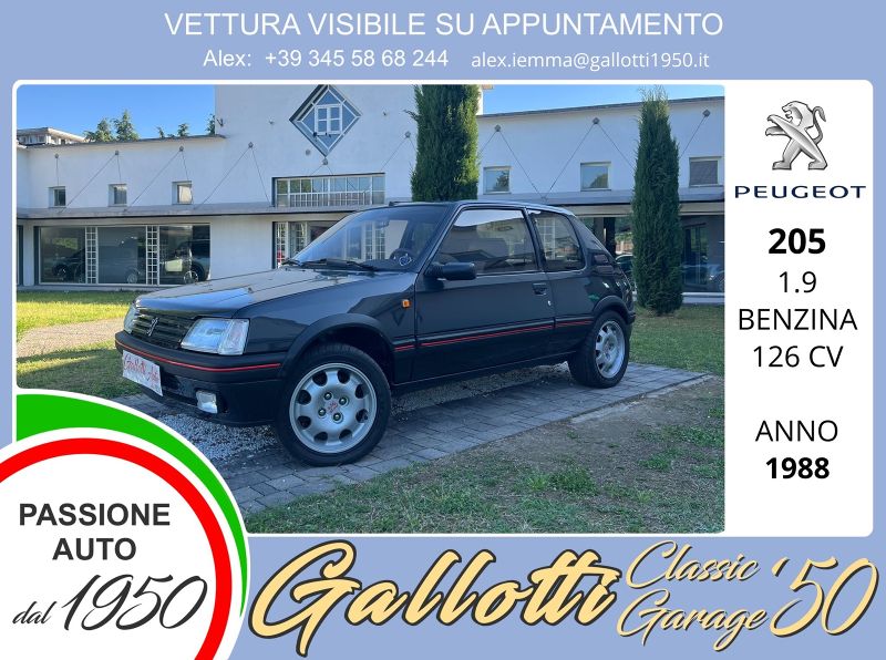 Peugeot 205 11/1988 Usato a Gallarate | Gallotti Auto