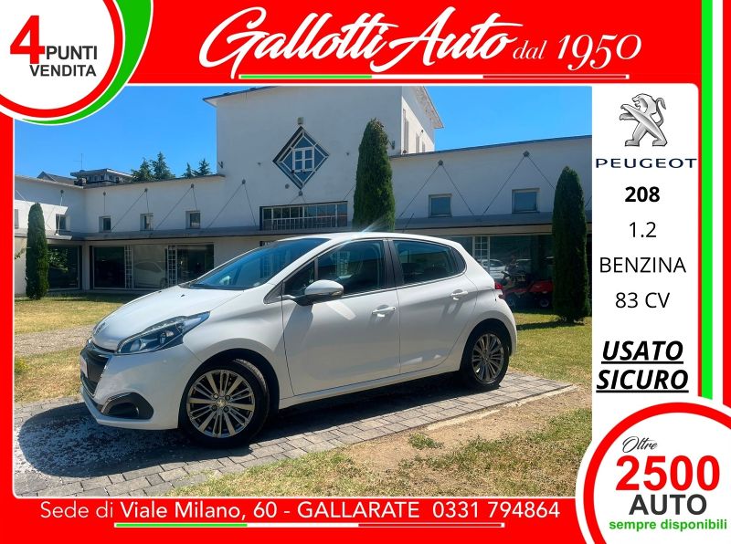 Peugeot 208 10/2018 Usato a Gallarate | Gallotti Auto